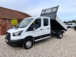 FORD TRANSIT 2.0 350 EcoBlue Leader Tipper Double Cab RWD L3 Euro 6 (s/s) 4dr (1-Way, Aluminium, 1-Stop) - 2942 - 7