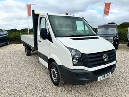 VOLKSWAGEN CRAFTER CR35 TDI LWB C/C DROPSIDE - 3061 - 1